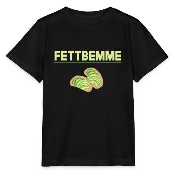 Fettbemme Ostdeutsche Spezialität - Stanley/Stella Kinder T-Shirt MINI CREATOR  - Schwarz - Vorne - Mikhail (115cm)
