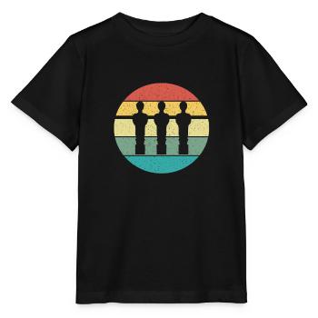 Foosball Table Soccer Hobby Passion Gift - Stanley/Stella Kinder T-Shirt MINI CREATOR  - Schwarz - Vorne - Mikhail (115cm)
