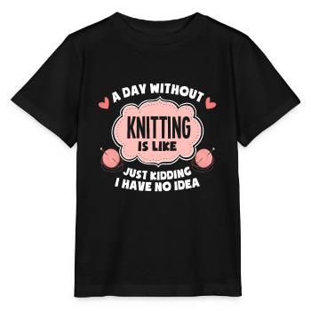 knit - Stanley/Stella MINI CREATOR Kids’ T-Shirt - black - Front - Mikhail (115cm)