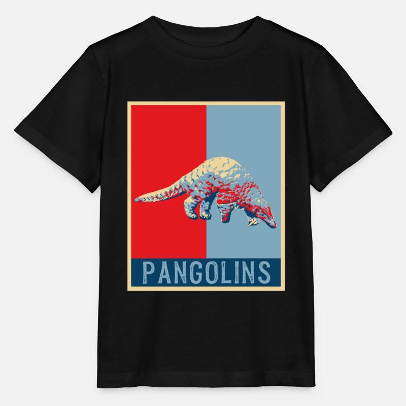 Pangolin cadeau pangolin tshirt pangolin - T-shirt bio MINI CREATOR Stanley/Stella Enfant - noir