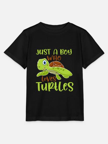 Schildkröten liebhaber Junge Reptilien Fan Kind - Stanley/Stella Kinder T-Shirt MINI CREATOR  - Schwarz