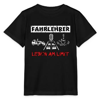 Fahrschule Fahrlehrer Spruch - Stanley/Stella Kinder T-Shirt MINI CREATOR  - Schwarz - Vorne - Mikhail (115cm)