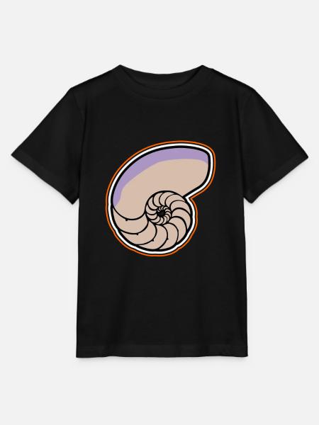 Fossils Fossil Geology - Stanley/Stella MINI CREATOR Kids’ T-Shirt - black