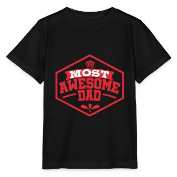 Best papa - Stanley/Stella MINI CREATOR Kids’ T-Shirt - black - Front - Mikhail (115cm)