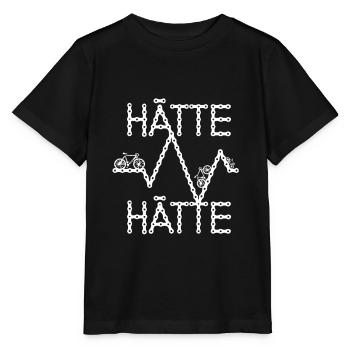 Hätte Hätte Fahradkette Rad - Stanley/Stella Kinder T-Shirt MINI CREATOR  - Schwarz - Vorne - Mikhail (115cm)