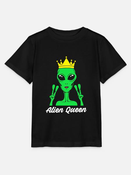 Alien Königin - Stanley/Stella Kinder T-Shirt MINI CREATOR  - Schwarz