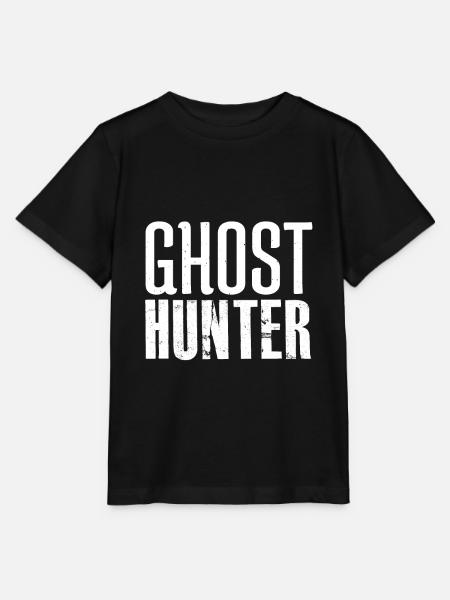 Ghost hunter paranormal - Stanley/Stella Kinder T-Shirt MINI CREATOR - Schwarz