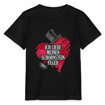 Schornsteinfeger - Stanley/Stella Kinder T-Shirt MINI CREATOR  - Schwarz - Vorne - Mikhail (115cm)