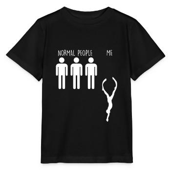 Apnoe Tauchen apnoetaucherin Geschenk Freediving - Stanley/Stella Kinder T-Shirt MINI CREATOR  - Schwarz - Vorne - Mikhail (115cm)