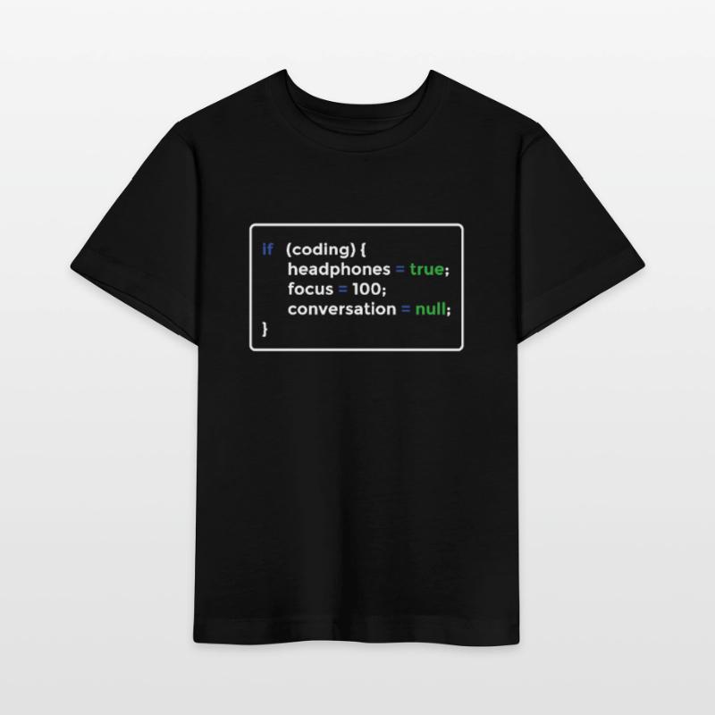 Programmer programming Stanley/Stella MINI CREATOR Kids’ T-Shirt