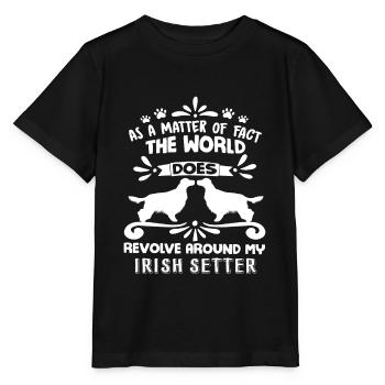 Irish Setter Shirt - Stanley/Stella MINI CREATOR Kids’ T-Shirt - black - Front - Mikhail (115cm)