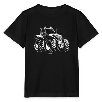 Traktor - Stanley/Stella Kinder T-Shirt MINI CREATOR  - Schwarz - Vorne - Mikhail (115cm)