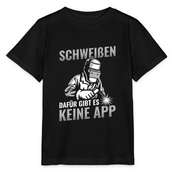 Schweißen Schweißer Schweissen - Stanley/Stella Kinder T-Shirt MINI CREATOR  - Schwarz - Vorne - Mikhail (115cm)