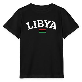 Libye - T-shirt bio MINI CREATOR Stanley/Stella Enfant - noir - Devant - Mikhail (115cm)