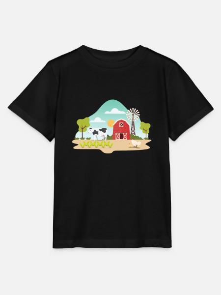 Farm - Stanley/Stella Kinder T-Shirt MINI CREATOR  - Schwarz