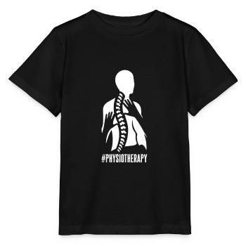 Physiothérapie - T-shirt bio MINI CREATOR Stanley/Stella Enfant - noir - Devant - Mikhail (115cm)