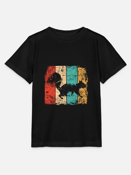 Eichhörnchen - Stanley/Stella Kinder T-Shirt MINI CREATOR - Schwarz