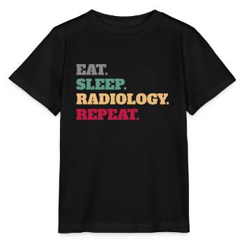 Radiologist Radiology Profession Gift Idea - Stanley/Stella Kinder T-Shirt MINI CREATOR  - Schwarz - Vorne - Mikhail (115cm)