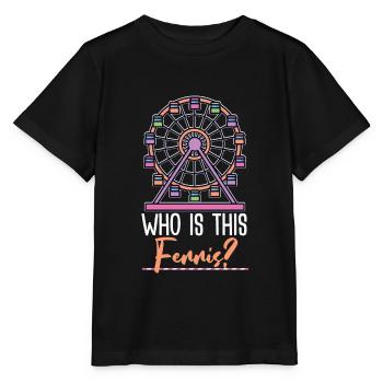 Idée cadeau grande roue - T-shirt bio MINI CREATOR Stanley/Stella Enfant - noir - Devant - Mikhail (115cm)