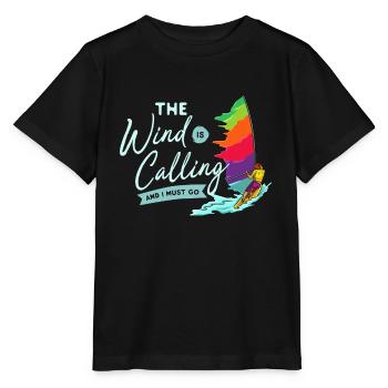 Planche à voile planche de surf planche à voile - T-shirt bio MINI CREATOR Stanley/Stella Enfant - noir - Devant - Mikhail (115cm)