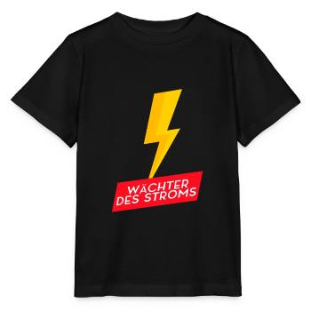 Wächter des Stroms - Stanley/Stella Kinder T-Shirt MINI CREATOR  - Schwarz - Vorne - Mikhail (115cm)