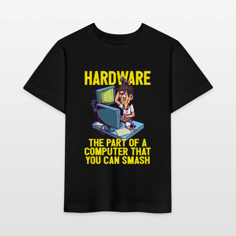 Débogage matériel PC Smash IT Coder Informatics T-shirt bio MINI CREATOR Stanley/Stella Enfant
