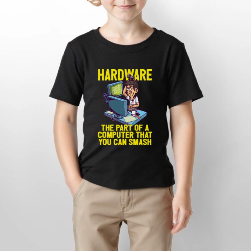 Débogage matériel PC Smash IT Coder Informatics T-shirt bio MINI CREATOR Stanley/Stella Enfant