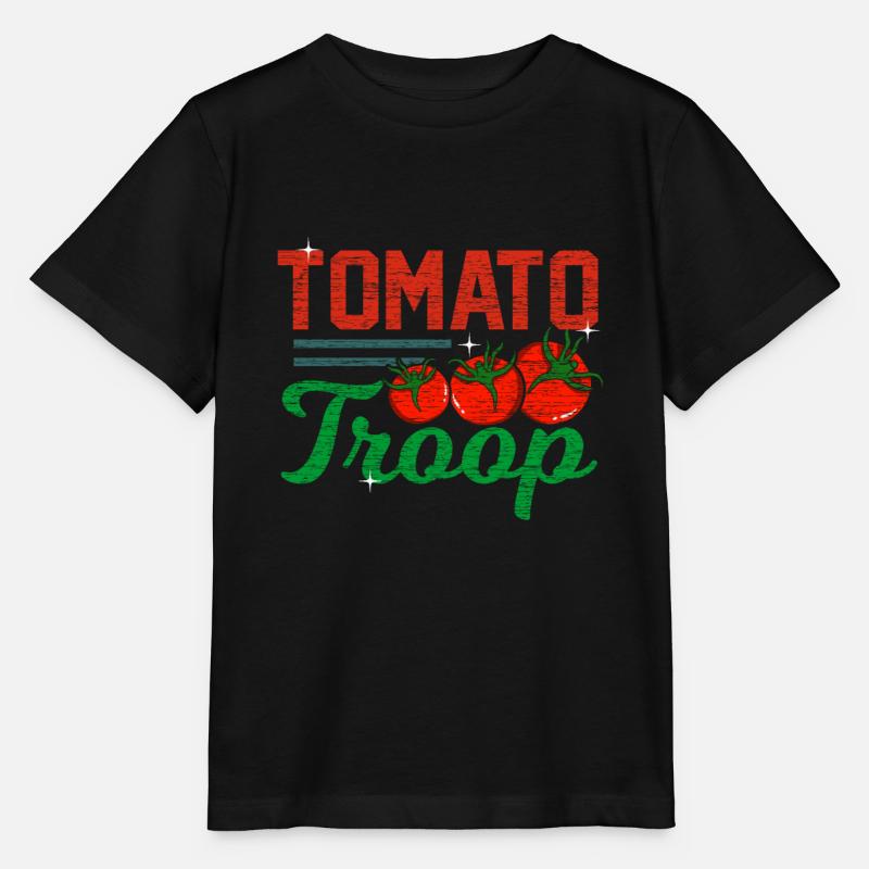 Tomate - Stanley/Stella Kinder T-Shirt MINI CREATOR  - Schwarz