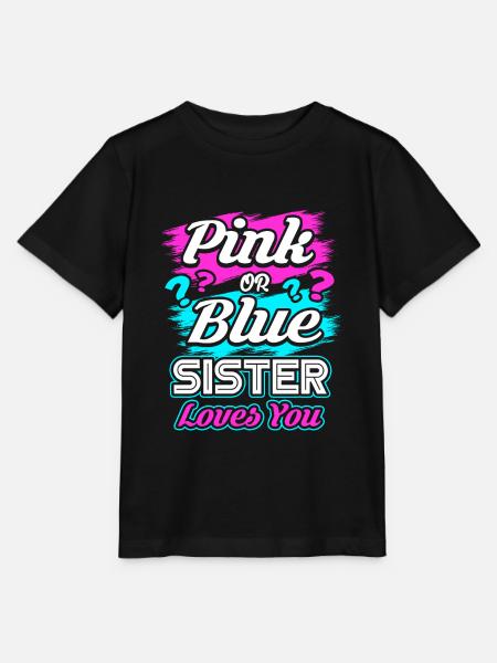 Schwangerschaft Schwester - Stanley/Stella Kinder T-Shirt MINI CREATOR  - Schwarz