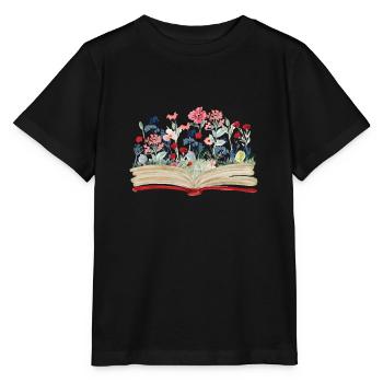 Rat de bibliothèque livre lecture rat de bibliothèque - T-shirt bio MINI CREATOR Stanley/Stella Enfant - noir - Devant - Mikhail (115cm)