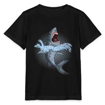 Hai - Stanley/Stella Kinder T-Shirt MINI CREATOR  - Schwarz - Vorne - Mikhail (115cm)