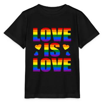 LGBT - Stanley/Stella Kinder T-Shirt MINI CREATOR  - Schwarz - Vorne - Mikhail (115cm)