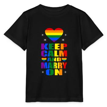 LGBT - Stanley/Stella MINI CREATOR Kids’ T-Shirt - black - Front - Mikhail (115cm)