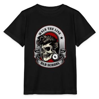 Rocker Rock rock music musical cadeau - T-shirt bio MINI CREATOR Stanley/Stella Enfant - noir - Devant - Mikhail (115cm)