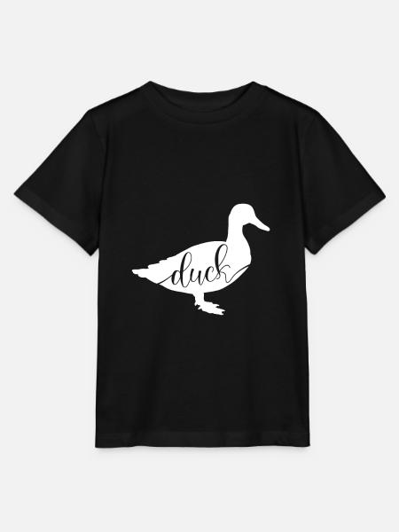 Ente - Stanley/Stella Kinder T-Shirt MINI CREATOR - Schwarz