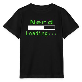 T-shirt ringard nerd - T-shirt bio MINI CREATOR Stanley/Stella Enfant - noir - Devant - Mikhail (115cm)