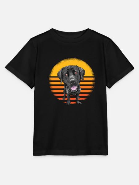 Labrador - Stanley/Stella Kinder T-Shirt MINI CREATOR  - Schwarz
