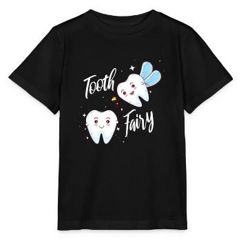 Zahnarzt - Stanley/Stella Kinder T-Shirt MINI CREATOR  - Schwarz - Vorne - Mikhail (115cm)