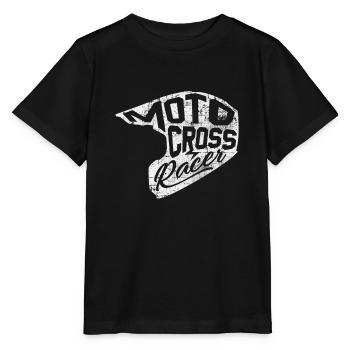 Motocross Motocross rider - Stanley/Stella MINI CREATOR Kids’ T-Shirt - black - Front - Mikhail (115cm)
