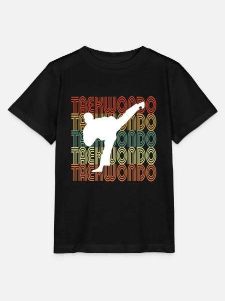 TAEKWONDO - Stanley/Stella Kinder T-Shirt MINI CREATOR  - Schwarz