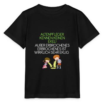 Altenpfleger Pfleger - Stanley/Stella Kinder T-Shirt MINI CREATOR  - Schwarz - Vorne - Mikhail (115cm)