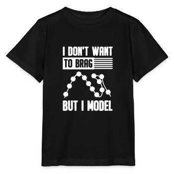 Data Science Analyst Data Scientist - Stanley/Stella Kinder T-Shirt MINI CREATOR  - Schwarz - Vorne - Mikhail (115cm)