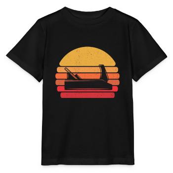 Menuisier rétro menuisier menuisier menuisier - T-shirt bio MINI CREATOR Stanley/Stella Enfant - noir - Devant - Mikhail (115cm)