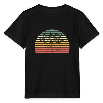 Menuisier rétro menuisier menuisier menuisier - T-shirt bio MINI CREATOR Stanley/Stella Enfant - noir - Devant - Mikhail (115cm)