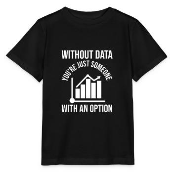 Data Science Analyst Data Scientist - Stanley/Stella Kinder T-Shirt MINI CREATOR  - Schwarz - Vorne - Mikhail (115cm)