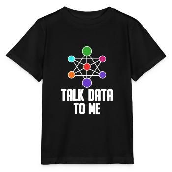 Data Science Analyst Data Scientist - Stanley/Stella Kinder T-Shirt MINI CREATOR  - Schwarz - Vorne - Mikhail (115cm)