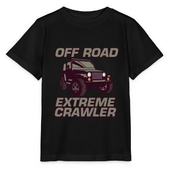 Rock Crawler Off Road Extreme Crawler Tire Motor - Stanley/Stella MINI CREATOR Kids’ T-Shirt - black - Front - Mikhail (115cm)
