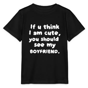 Valentinstag, Valentinstag, Valentinstag, - Stanley/Stella Kinder T-Shirt MINI CREATOR  - Schwarz - Vorne - Mikhail (115cm)