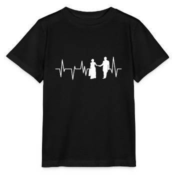 wedding - Stanley/Stella MINI CREATOR Kids’ T-Shirt - black - Front - Mikhail (115cm)