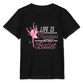 Ballet Ballet Ballet Ballet Danseuse de ballet Tütü chaussons - T-shirt bio MINI CREATOR Stanley/Stella Enfant - noir - Devant - Mikhail (115cm)
